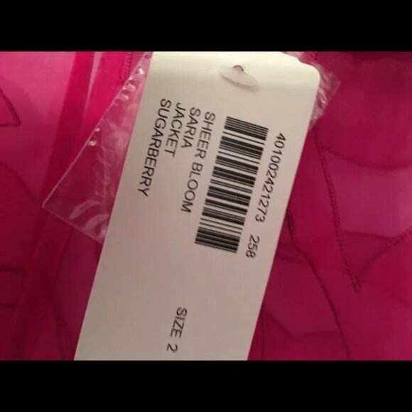 Chico's Silk Jacket - Picture 3 of 5